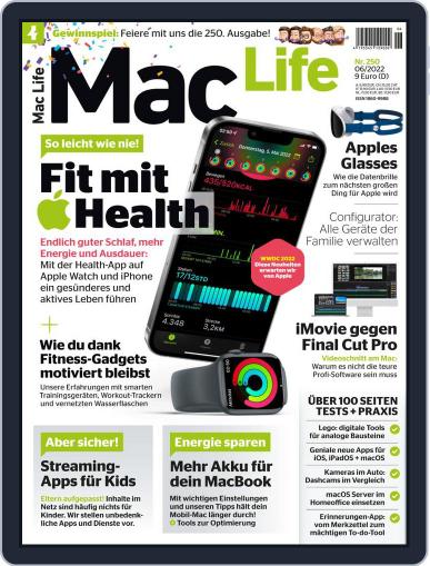 MacLife Germany June 1st, 2022 Digital Back Issue Cover