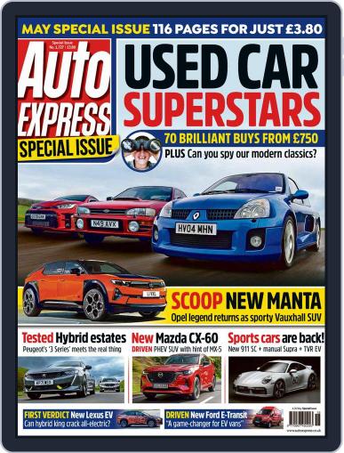Auto Express May 4th, 2022 Digital Back Issue Cover