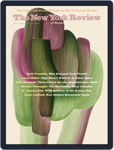 The New York Review of Books May 26th, 2022 Digital Back Issue Cover