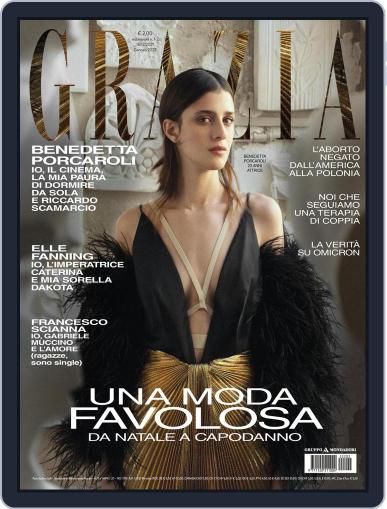 Grazia Italia December 15th, 2021 Digital Back Issue Cover