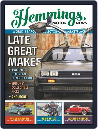 Hemmings Motor News June 1st, 2022 Digital Back Issue Cover