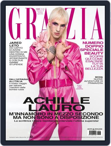Grazia Italia April 5th, 2022 Digital Back Issue Cover