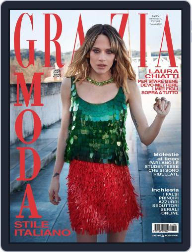 Grazia Italia February 16th, 2022 Digital Back Issue Cover