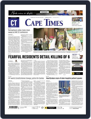 Cape Times May 10th, 2022 Digital Back Issue Cover