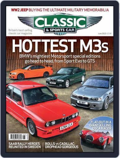 Classic & Sports Car June 1st, 2022 Digital Back Issue Cover