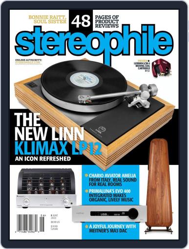 Stereophile June 1st, 2022 Digital Back Issue Cover