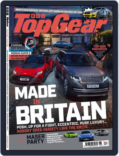 BBC Top Gear June 1st, 2022 Digital Back Issue Cover