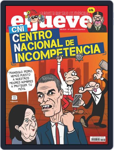 El Jueves May 10th, 2022 Digital Back Issue Cover