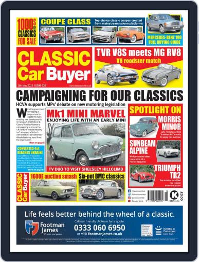 Classic Car Buyer May 11th, 2022 Digital Back Issue Cover