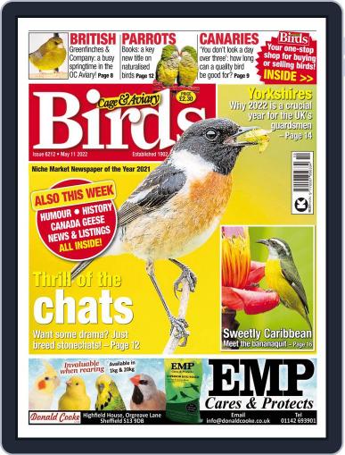 Cage & Aviary Birds May 11th, 2022 Digital Back Issue Cover
