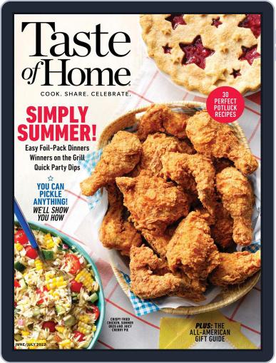 Taste of Home June 1st, 2022 Digital Back Issue Cover