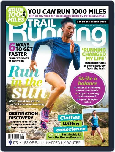 Trail Running June 1st, 2022 Digital Back Issue Cover