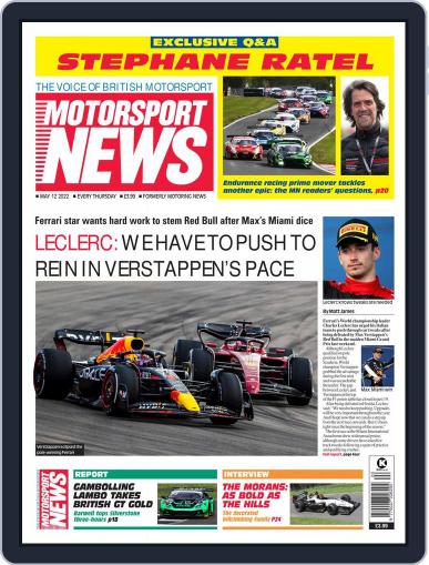 Motorsport News May 12th, 2022 Digital Back Issue Cover