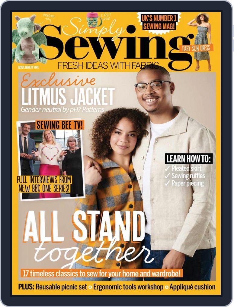 Simply Sewing (Digital) Subscription                    May 1st, 2022 Issue