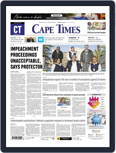 Cape Times May 12th, 2022 Digital Back Issue Cover