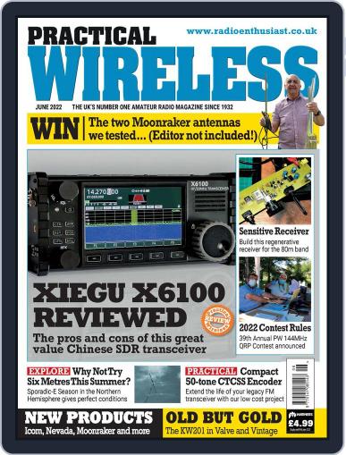 Practical Wireless June 1st, 2022 Digital Back Issue Cover
