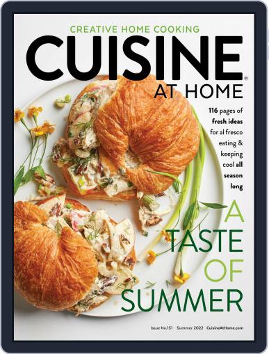 Cuisine at home July 1st, 2022 Digital Back Issue Cover