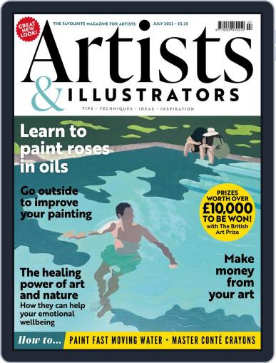 Artists & Illustrators July 1st, 2022 Digital Back Issue Cover