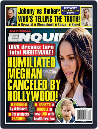 National Enquirer May 23rd, 2022 Digital Back Issue Cover
