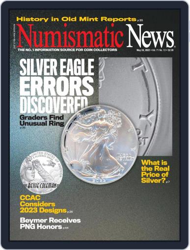 Numismatic News May 24th, 2022 Digital Back Issue Cover