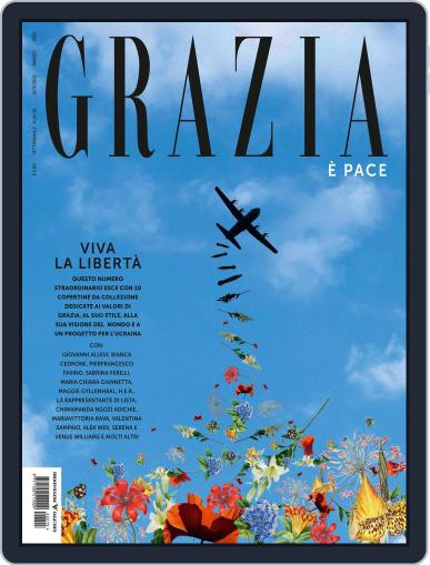 Grazia Italia March 15th, 2022 Digital Back Issue Cover