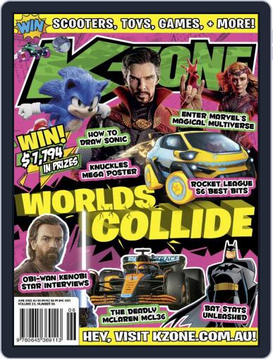 K-Zone June 1st, 2022 Digital Back Issue Cover