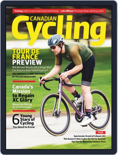 Canadian Cycling June 1st, 2022 Digital Back Issue Cover