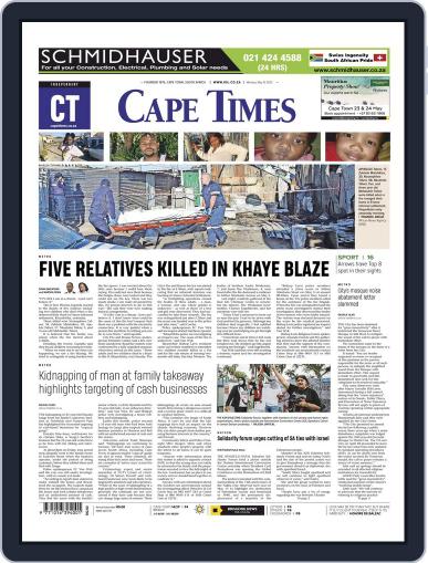 Cape Times May 16th, 2022 Digital Back Issue Cover
