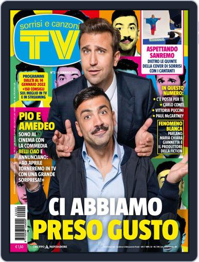 TV Sorrisi e Canzoni January 10th, 2022 Digital Back Issue Cover