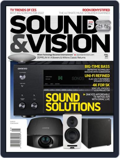 Sound & Vision April 1st, 2022 Digital Back Issue Cover