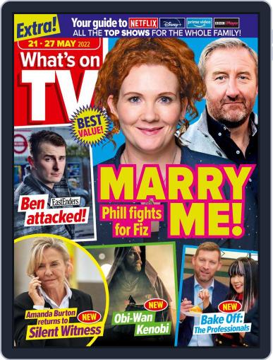 What's on TV May 21st, 2022 Digital Back Issue Cover