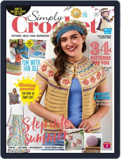 Simply Crochet April 29th, 2022 Digital Back Issue Cover