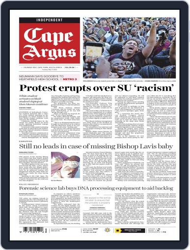 Cape Argus May 17th, 2022 Digital Back Issue Cover