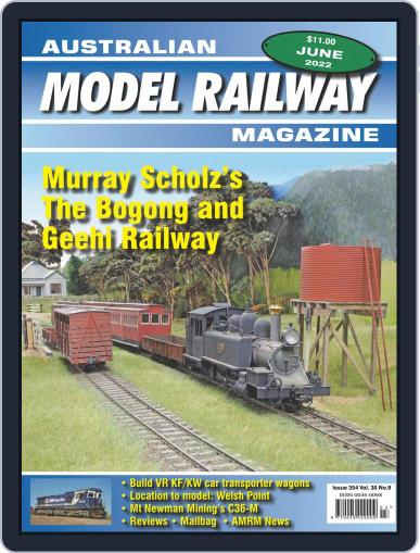 Australian Model Railway June 1st, 2022 Digital Back Issue Cover