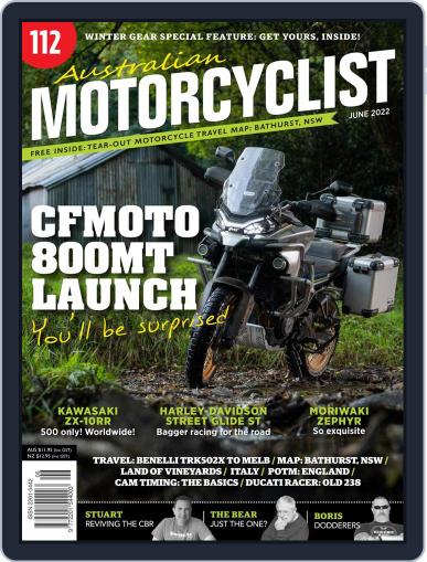 Australian Motorcyclist June 1st, 2022 Digital Back Issue Cover