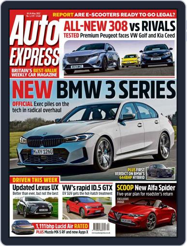 Auto Express May 18th, 2022 Digital Back Issue Cover