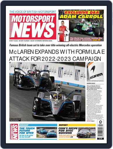 Motorsport News May 19th, 2022 Digital Back Issue Cover