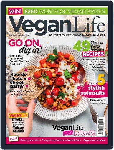 Vegan Life June 1st, 2022 Digital Back Issue Cover
