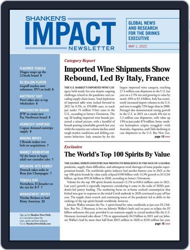 Shanken's Impact Newsletter May 1st, 2022 Digital Back Issue Cover