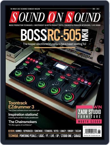 Sound On Sound USA June 1st, 2022 Digital Back Issue Cover