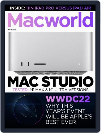 Macworld UK June 1st, 2022 Digital Back Issue Cover