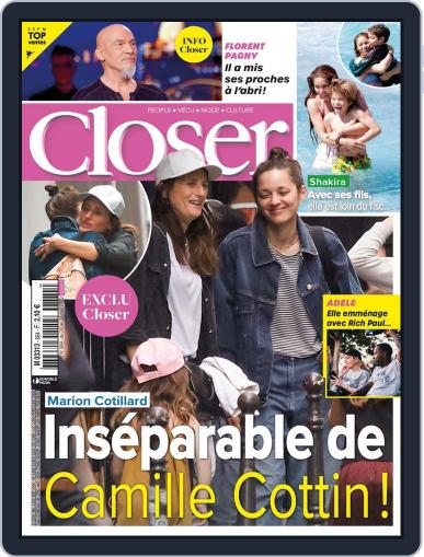 Closer France May 20th, 2022 Digital Back Issue Cover