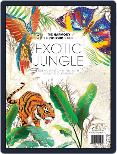 Colouring Book: Exotic Jungle May 19th, 2022 Digital Back Issue Cover
