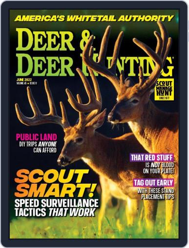 Deer & Deer Hunting June 1st, 2022 Digital Back Issue Cover