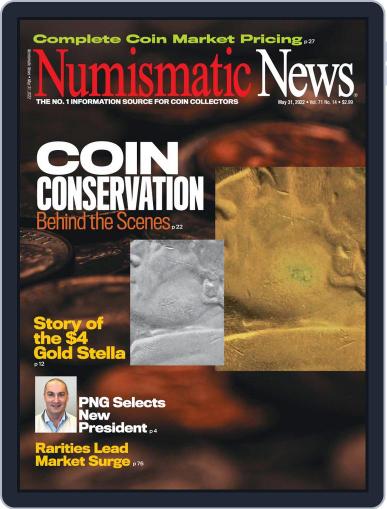Numismatic News May 31st, 2022 Digital Back Issue Cover