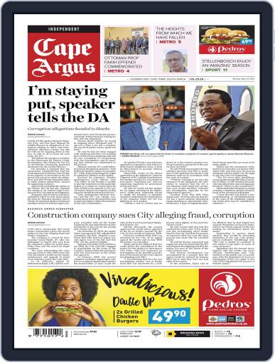 Cape Argus May 23rd, 2022 Digital Back Issue Cover