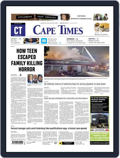 Cape Times May 24th, 2022 Digital Back Issue Cover