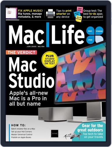 MacLife June 1st, 2022 Digital Back Issue Cover