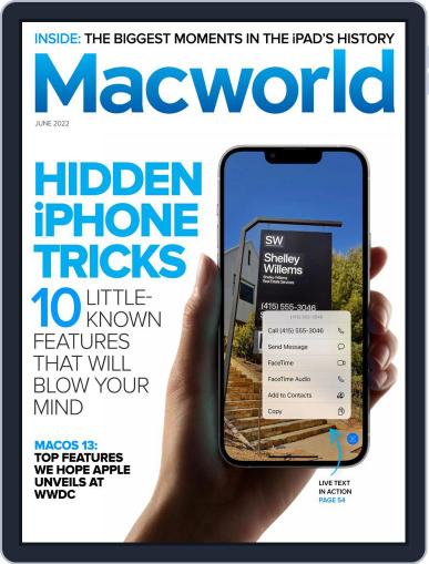 Macworld June 1st, 2022 Digital Back Issue Cover