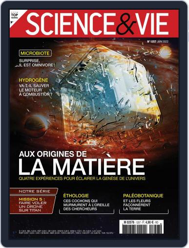 Science & Vie June 1st, 2022 Digital Back Issue Cover